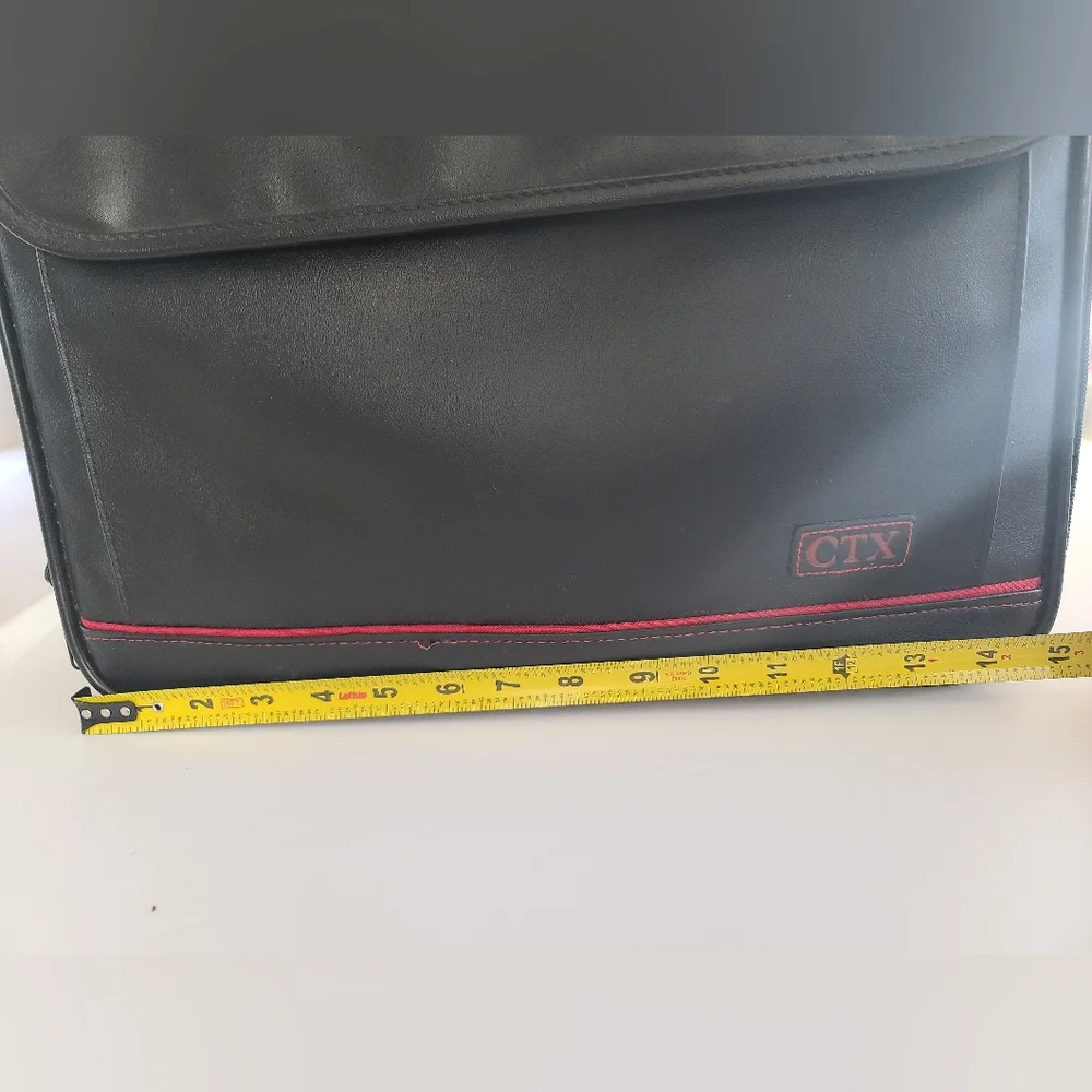 CTX Laptop Briefcase Business Bag Black